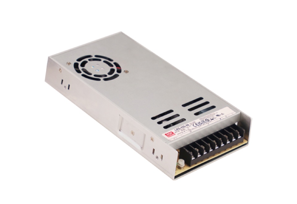 Mean Well LRS-450 enclosed switching power supply, 450 W