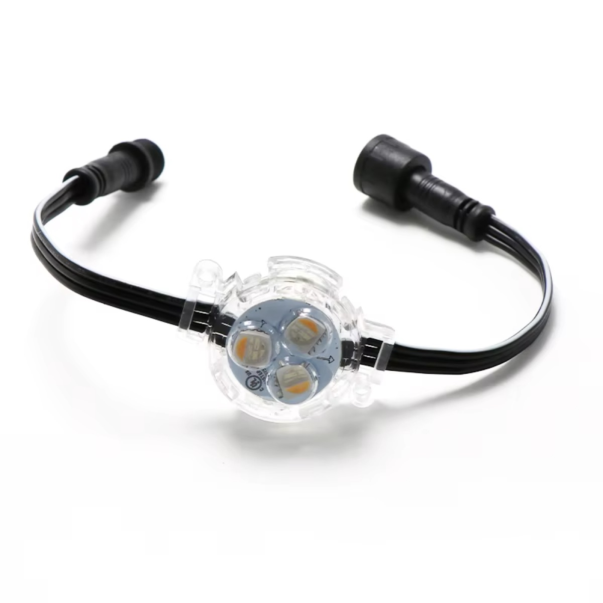 1-Strand LED Puck light for permanent lighting, sold individually